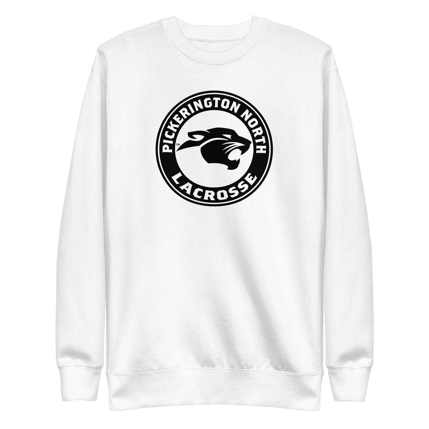Adult Pickerington North Lacrosse Cotton Heritage Crewneck Sweatshirt