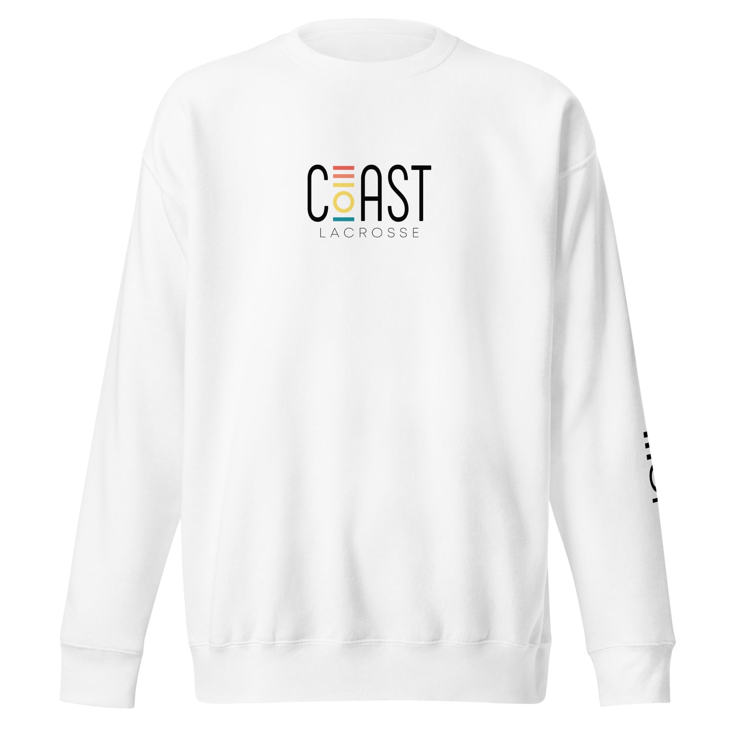 Adult Coast Lacrosse Cotton Heritage Crewneck Sweatshirt