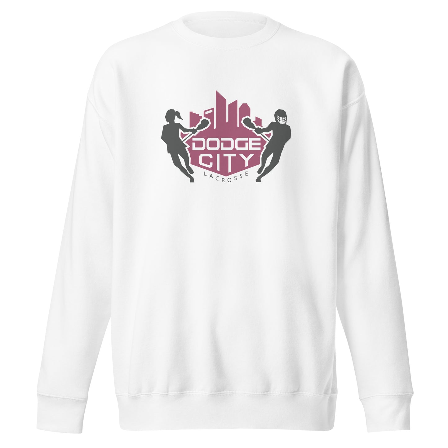 Adult Dodge City Lacrosse Cotton Heritage Sweatshirt