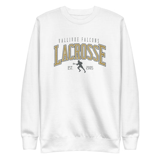 Adult Vallivue Lacrosse Cotton Heritage Sweatshirt