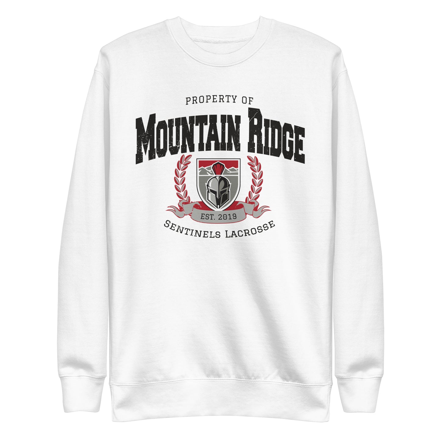Adult  Mountain Ridge Sentinels Lacrosse Cotton Heritage Sweatshirt