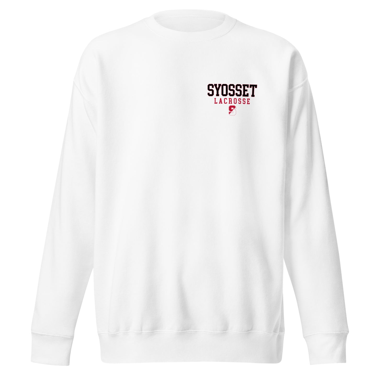Adult Syosset Lacrosse Cotton Heritage Crewneck