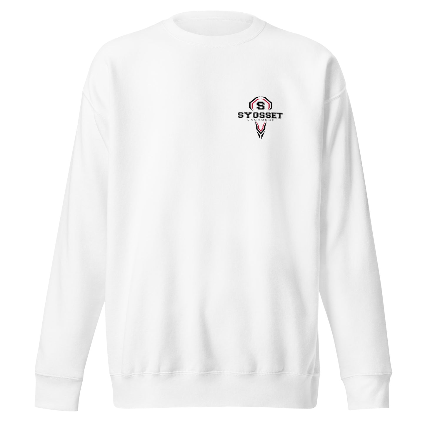 Adult Syosset Lacrosse Cotton Heritage Crewneck