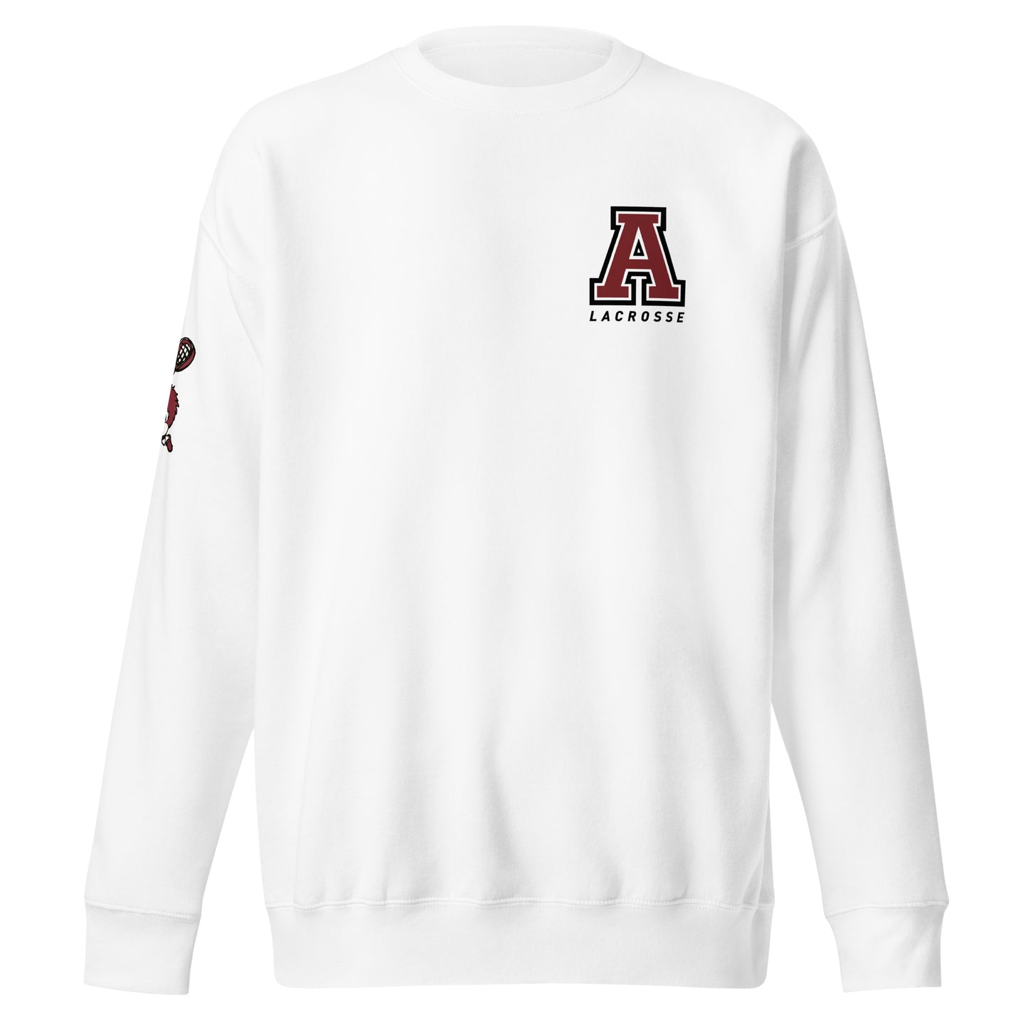 Adult Austin Lacrosse Premium Crewneck Sweatshirt