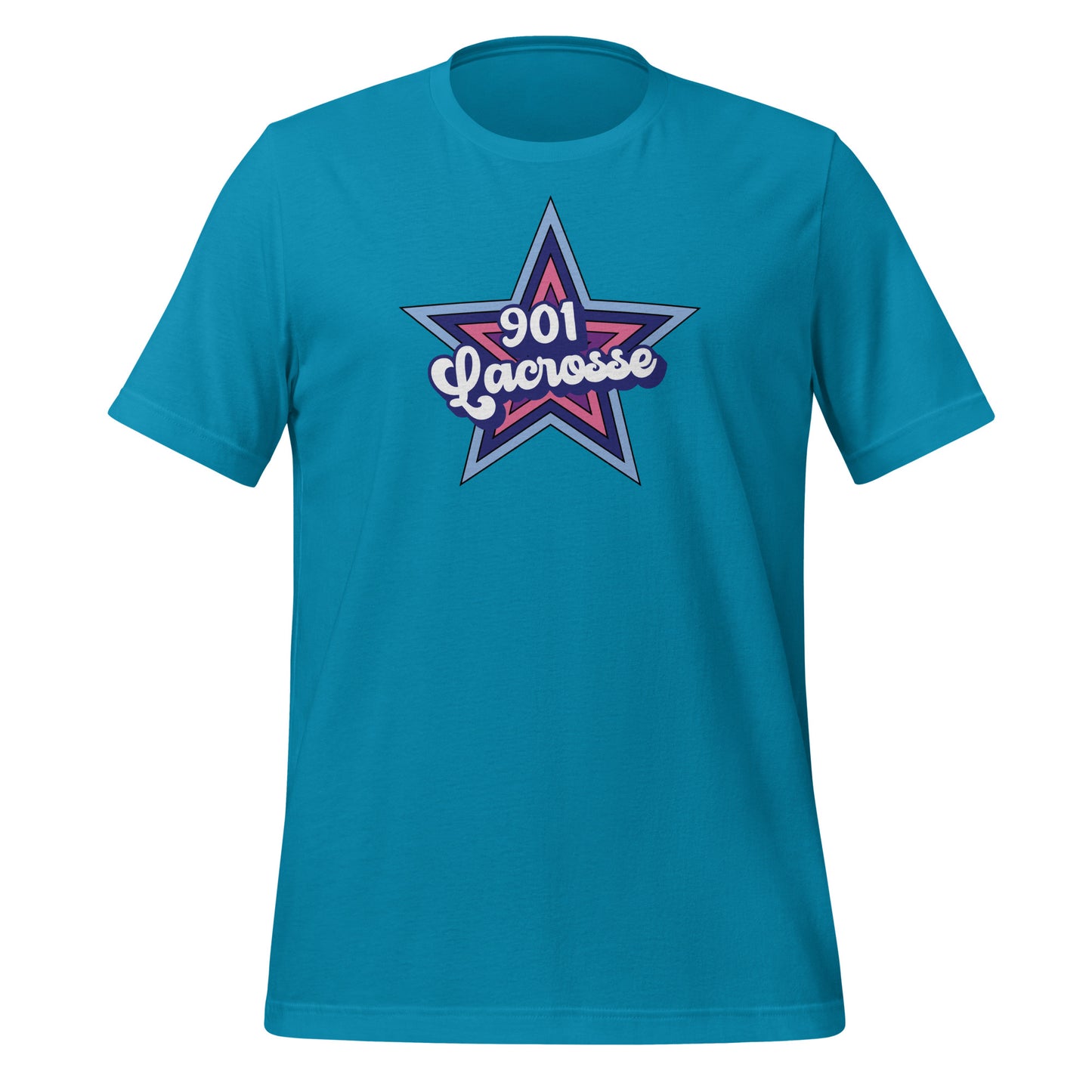 Adult Stars 901 Lacrosse Bella + Canvas T-Shirt