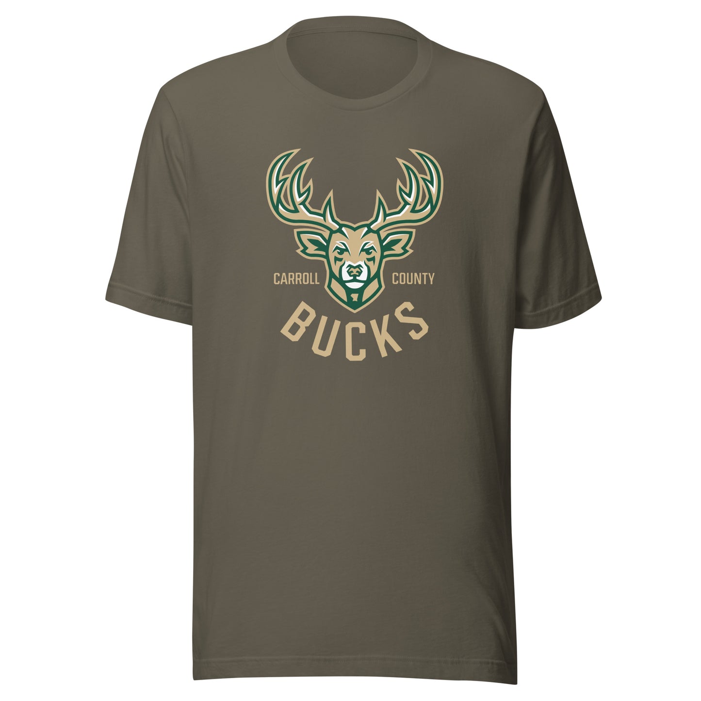 Adult Carroll County Bucks Bella + Canvas T-Shirt
