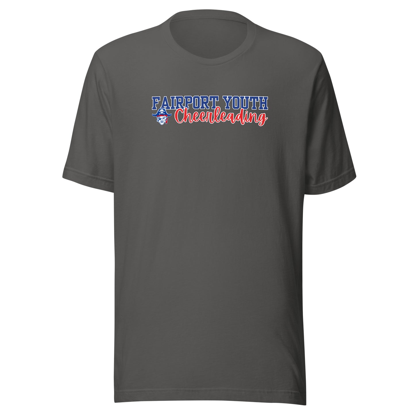 Adult Fairport Football and Cheer Bella + Canvas T-shirt