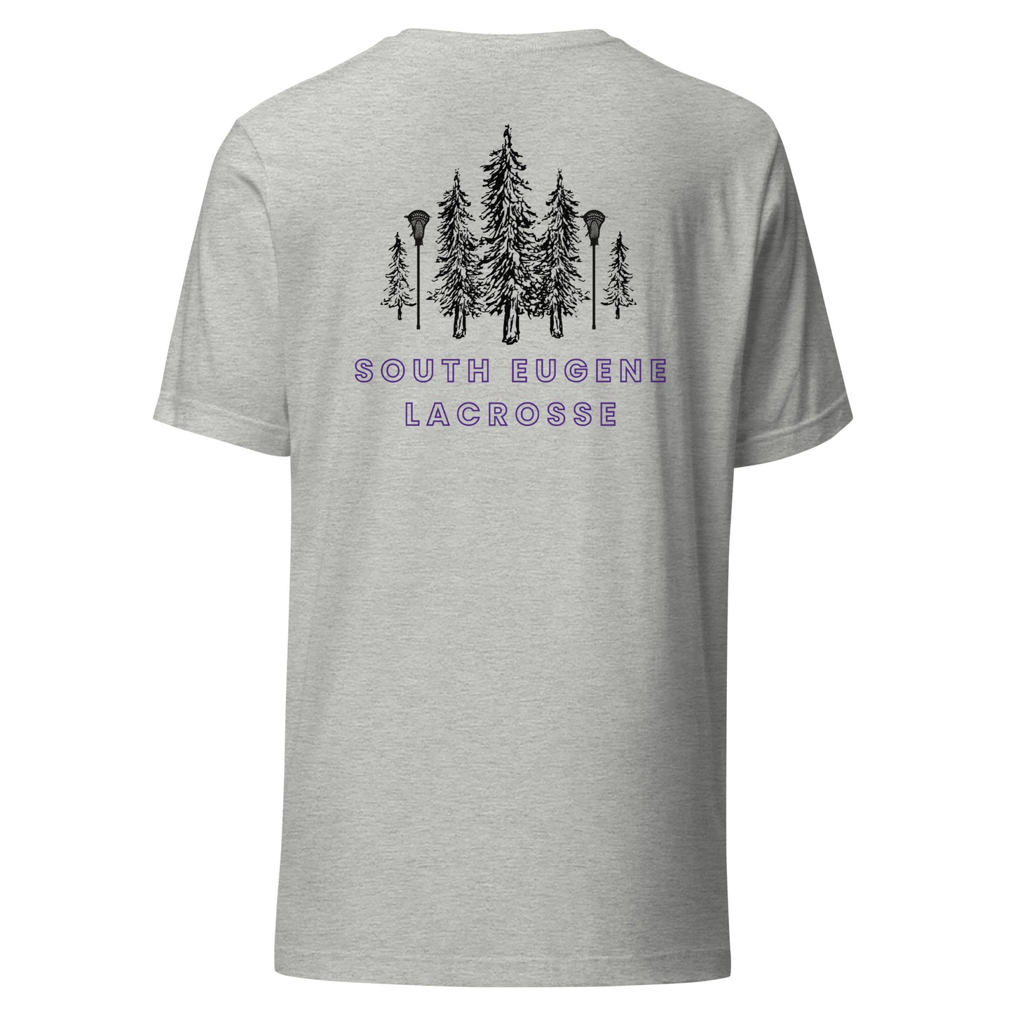 Adult SE Lacrosse Bella + Canvas T-Shirt (Front & Back)