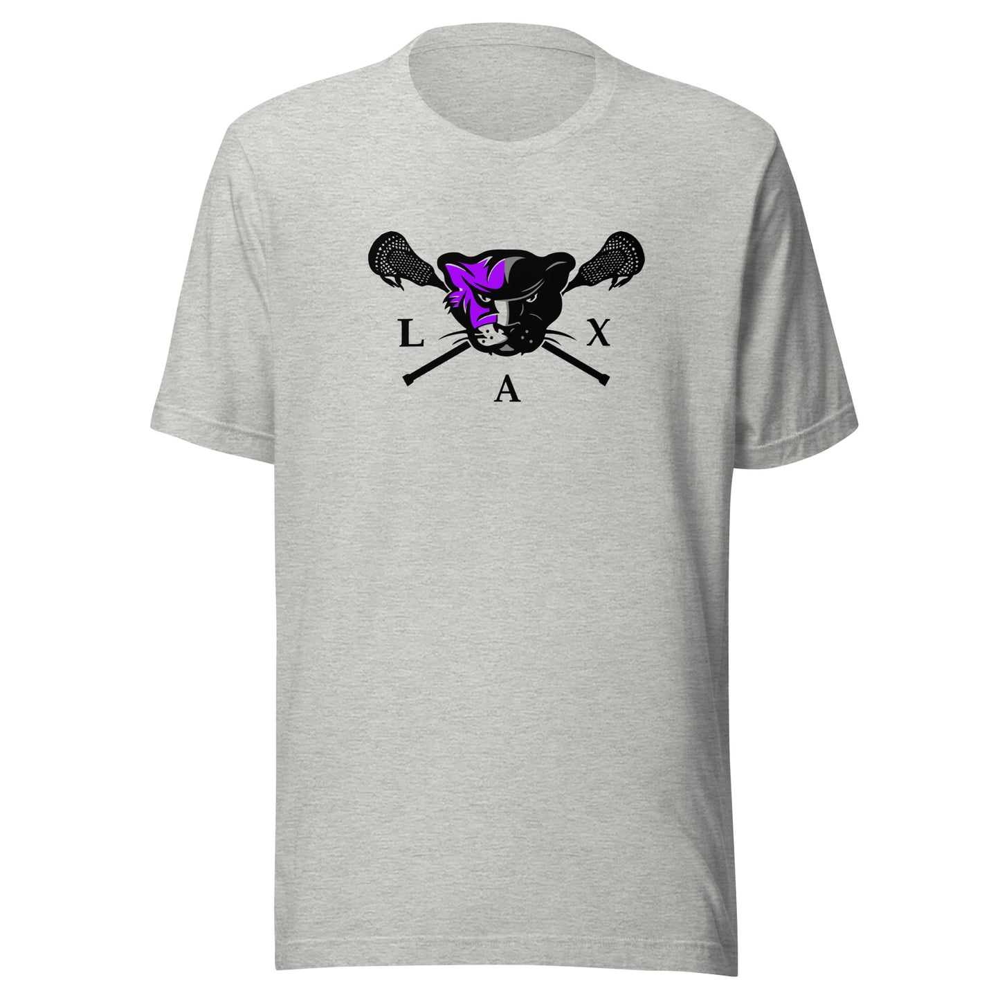 Adult LaxCats Bella + Canvas T-shirt - Extended Sizing