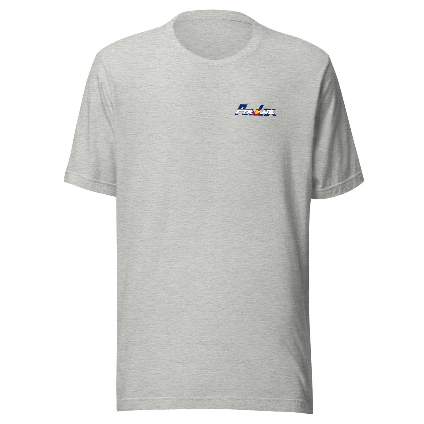 Adult POWLAX Bella + Canvas T-Shirt (Front & Back)