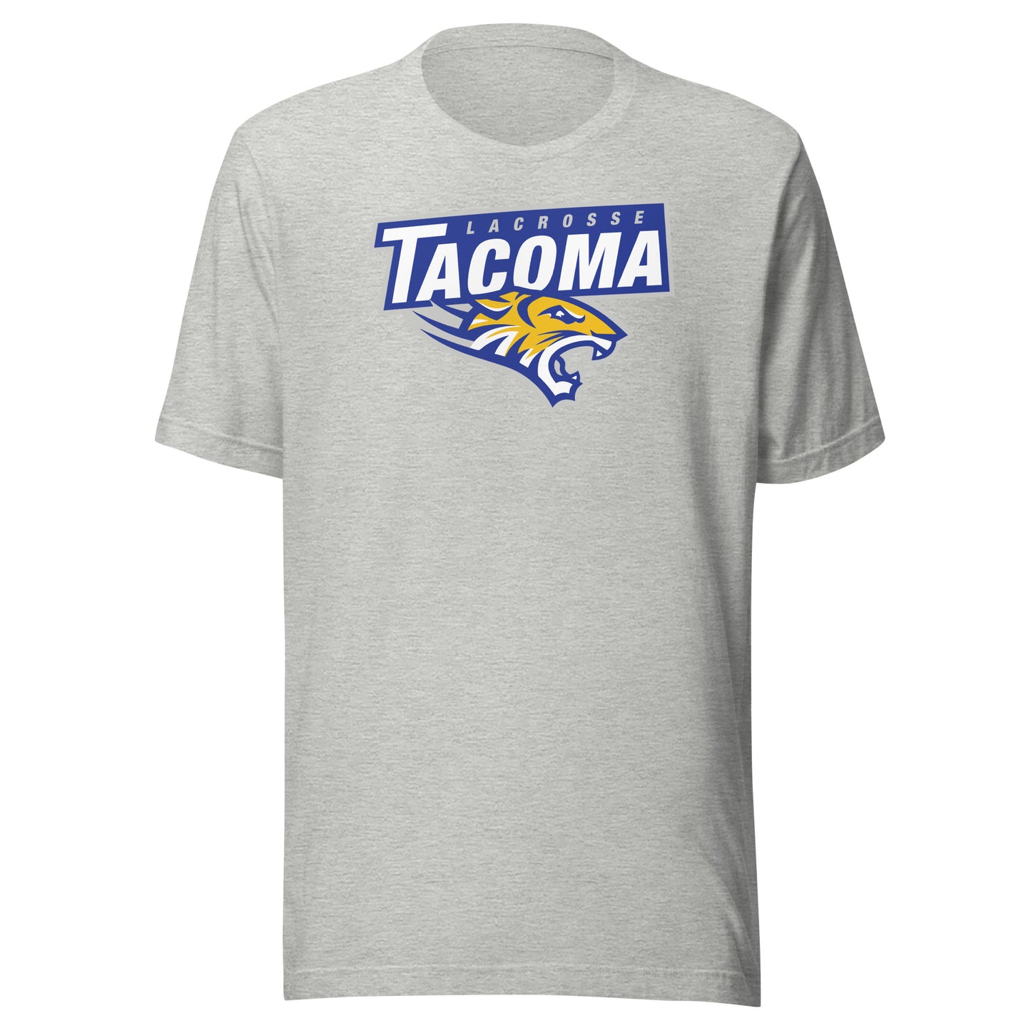Adult Tacoma Tigers Lacrosse Bella + Canvas T-shirt