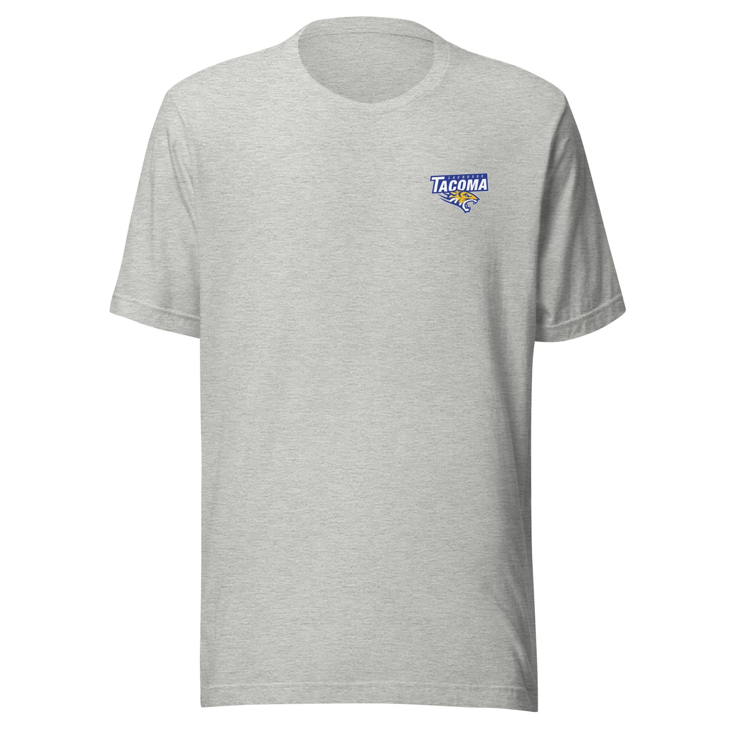 Adult Tacoma Tigers Lacrosse Bella + Canvas T-shirt