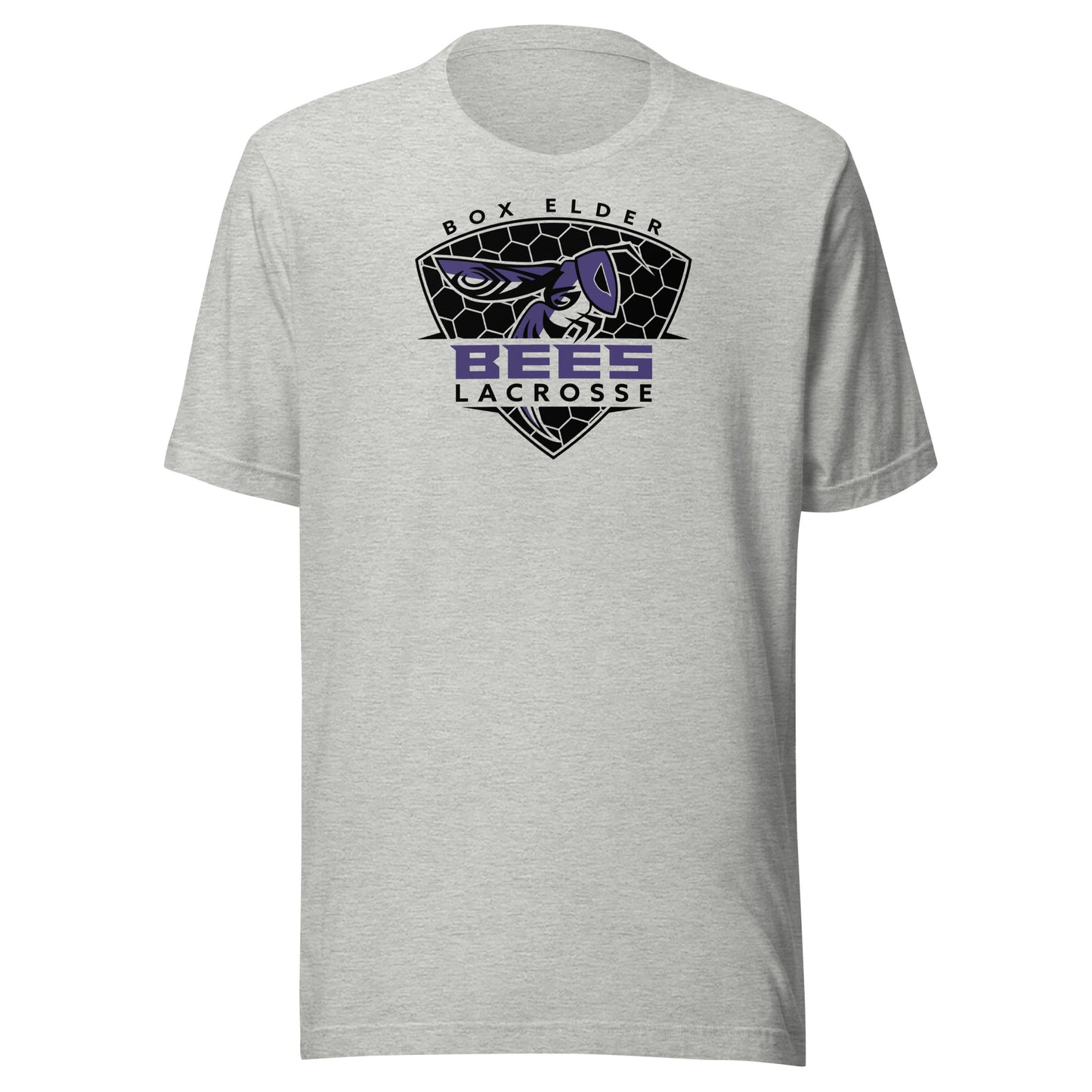 Adult Box Elder Lacrosse Bella + Canvas T-Shirt