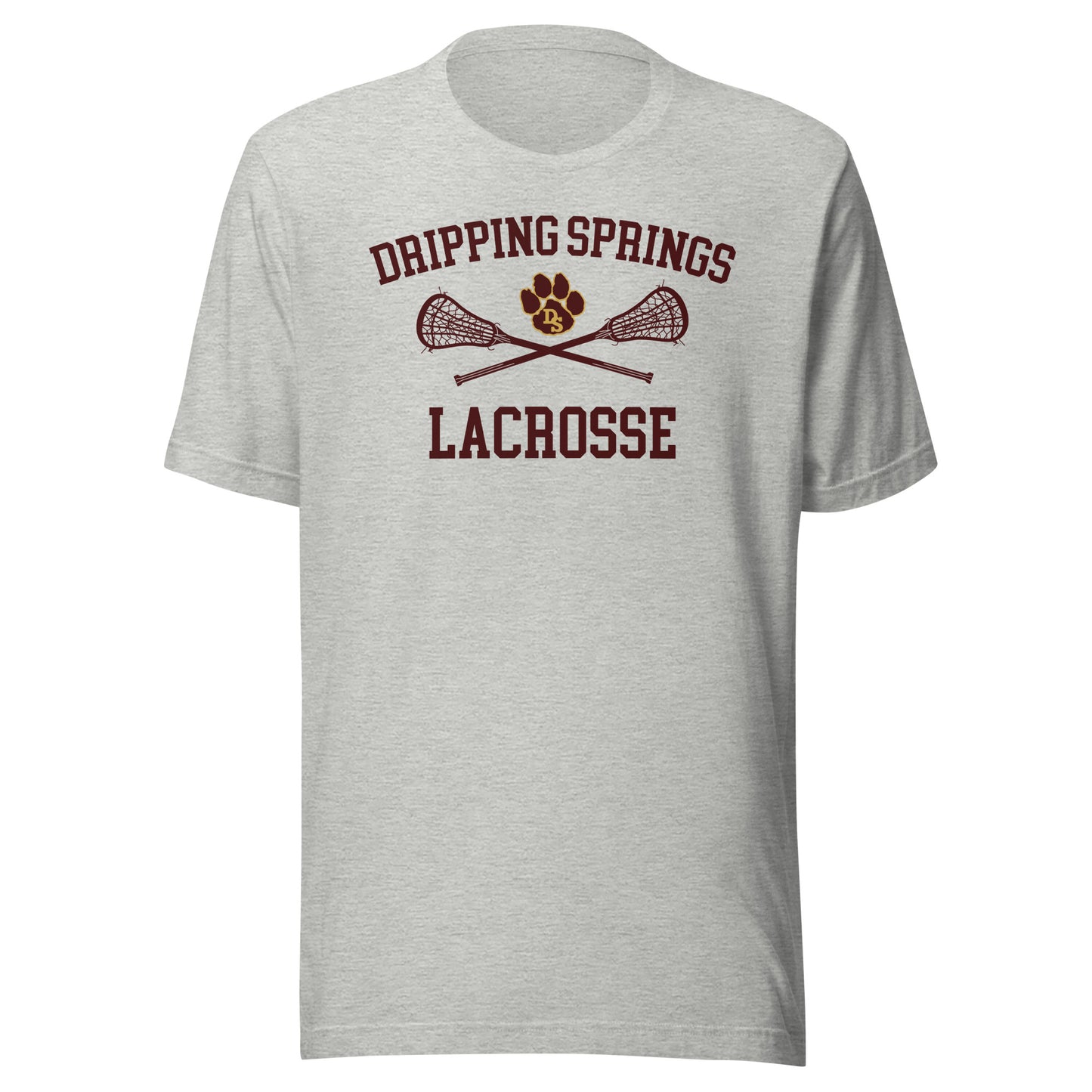 Adult Drip Tigers Lacrosse Bella + Canvas T-shirt