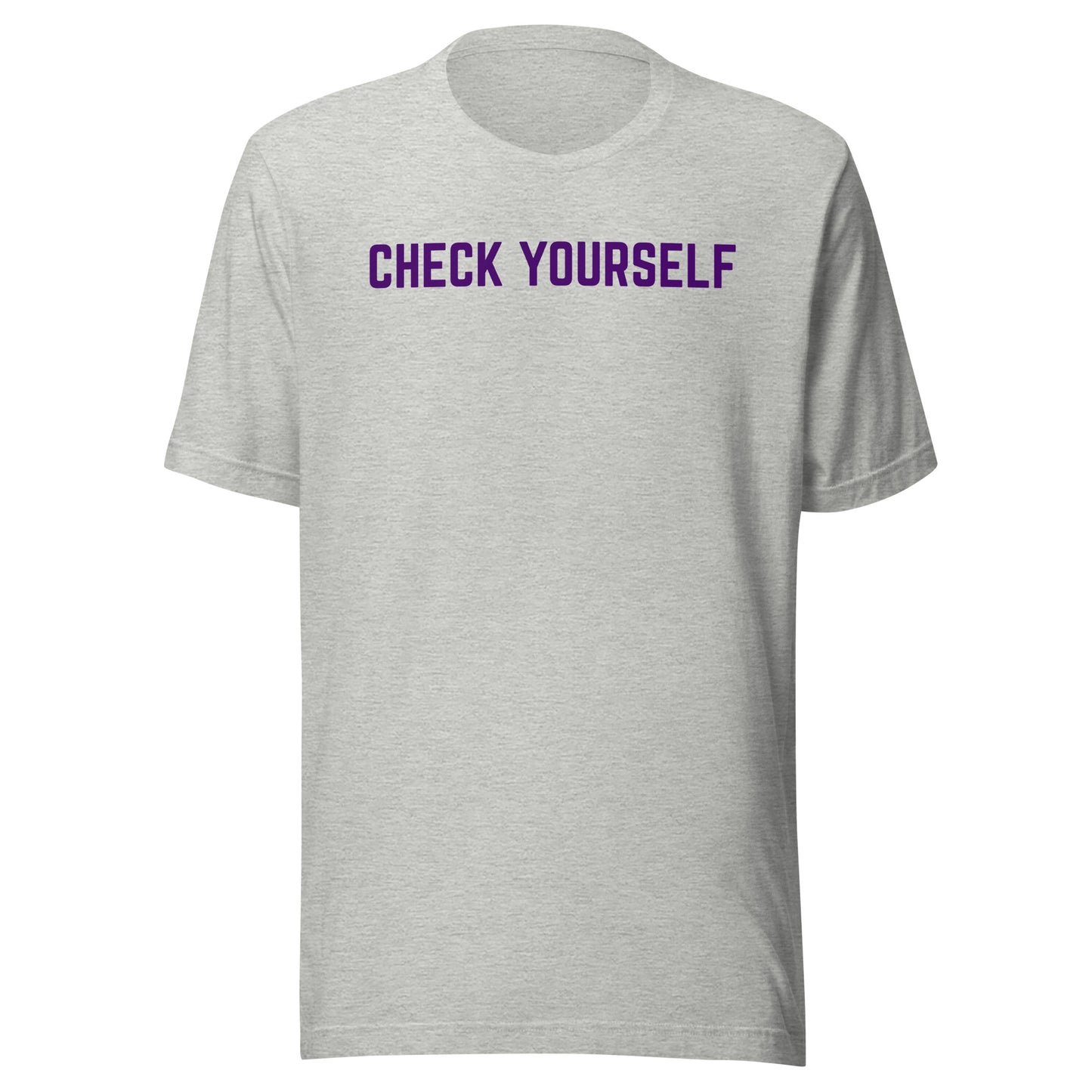 Adult Tiger Lax Bella + Canvas T-Shirt | Check Yourself