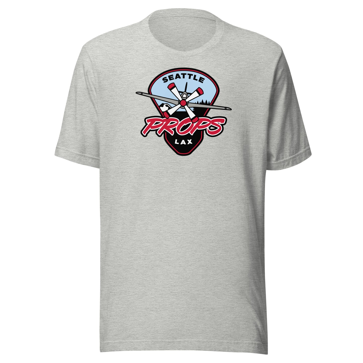 Adult Seattle Props Lacrosse Bella + Canvas T-Shirt