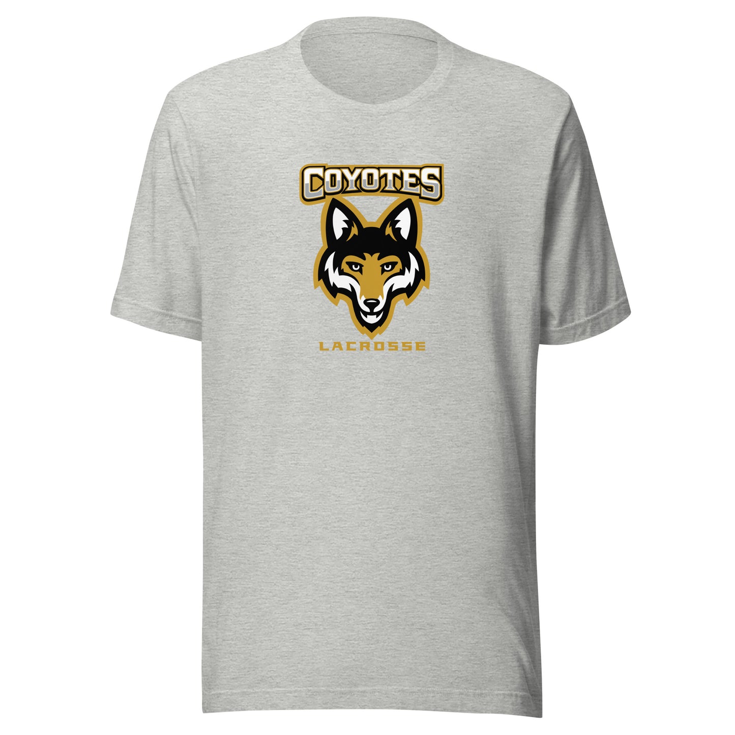 Adult Coyotes Lacrosse Bella + Canvas T-shirt