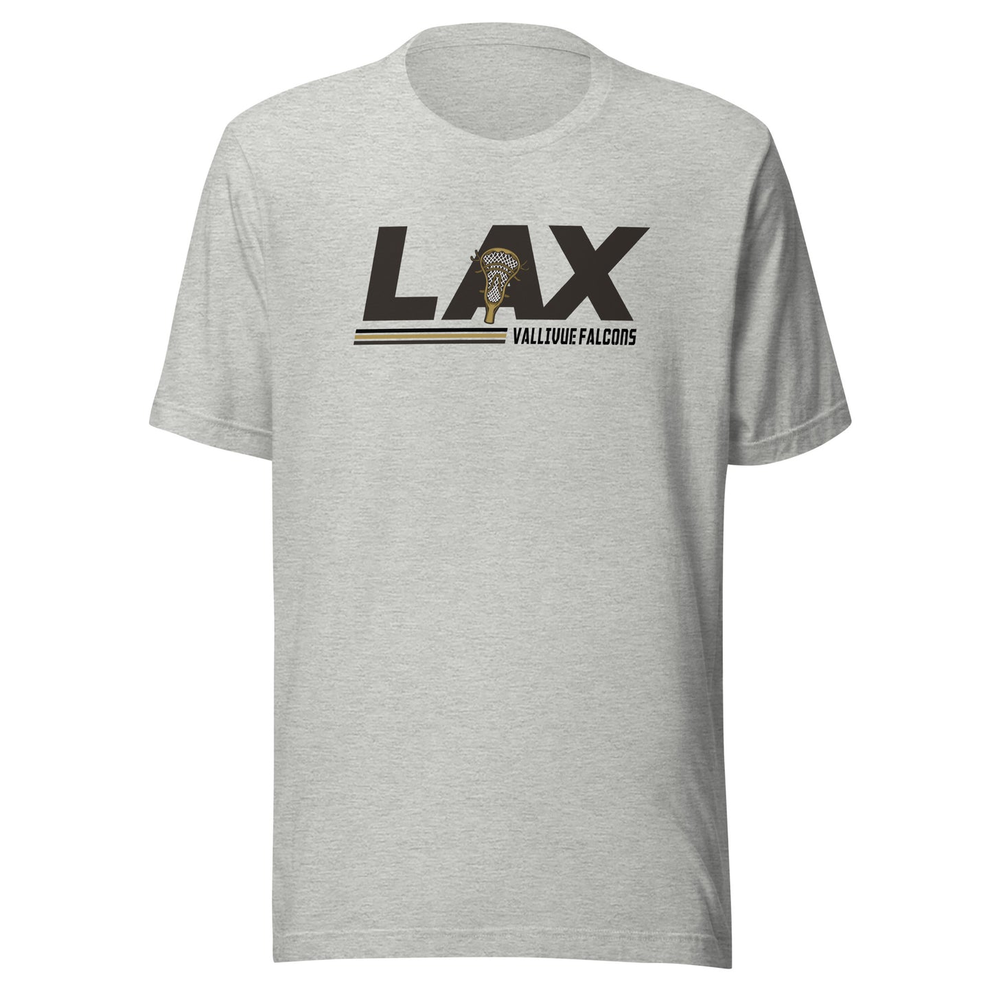 Adult Vallivue Lacrosse Bella + Canvas T-shirt
