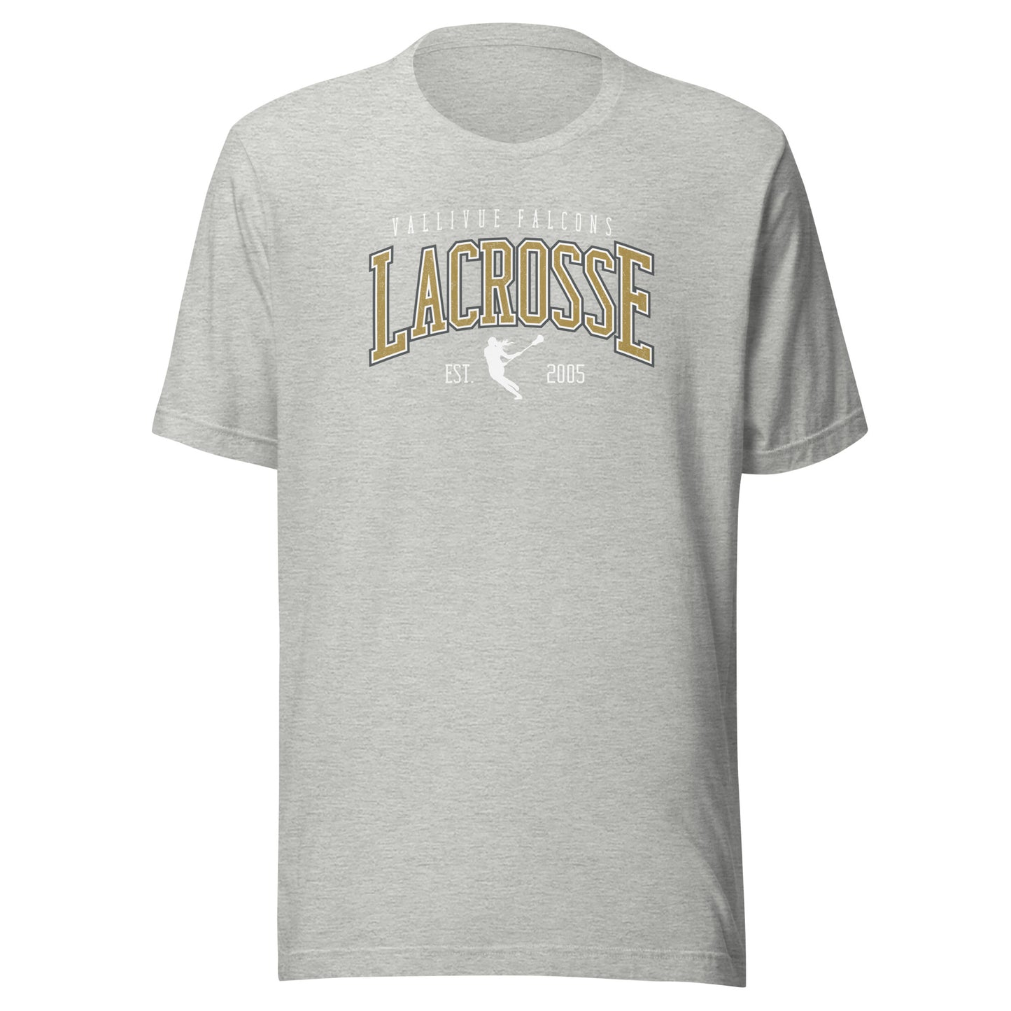 Adult Vallivue Lacrosse Bella + Canvas T-shirt