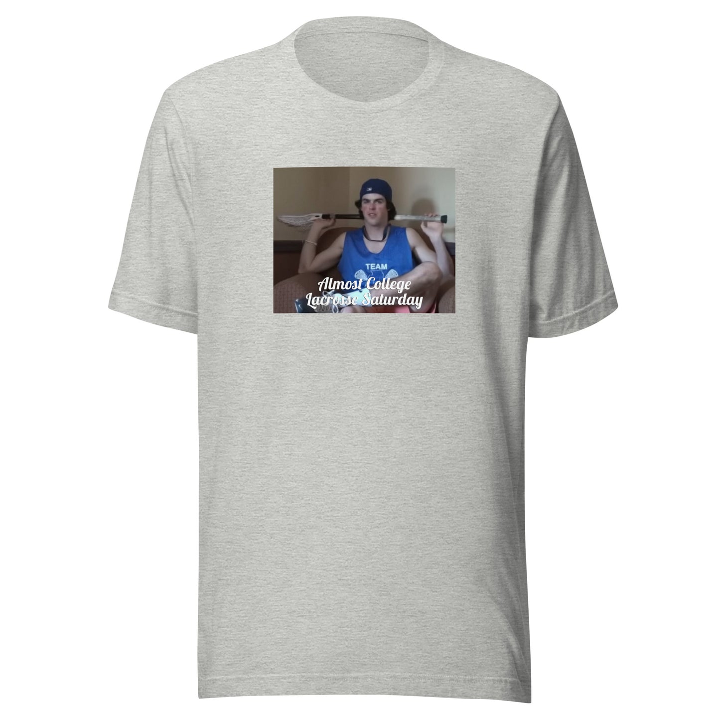 Adult No Context Lacrosse B+C T-shirt