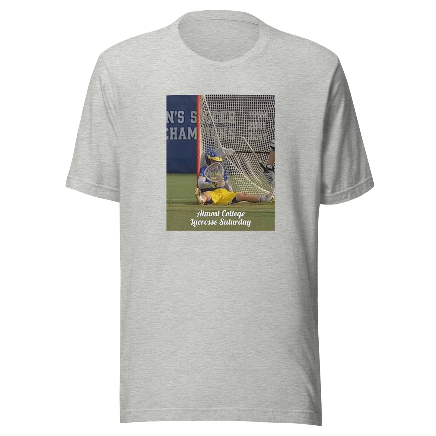 Adult No Context Lacrosse B+C T-shirt