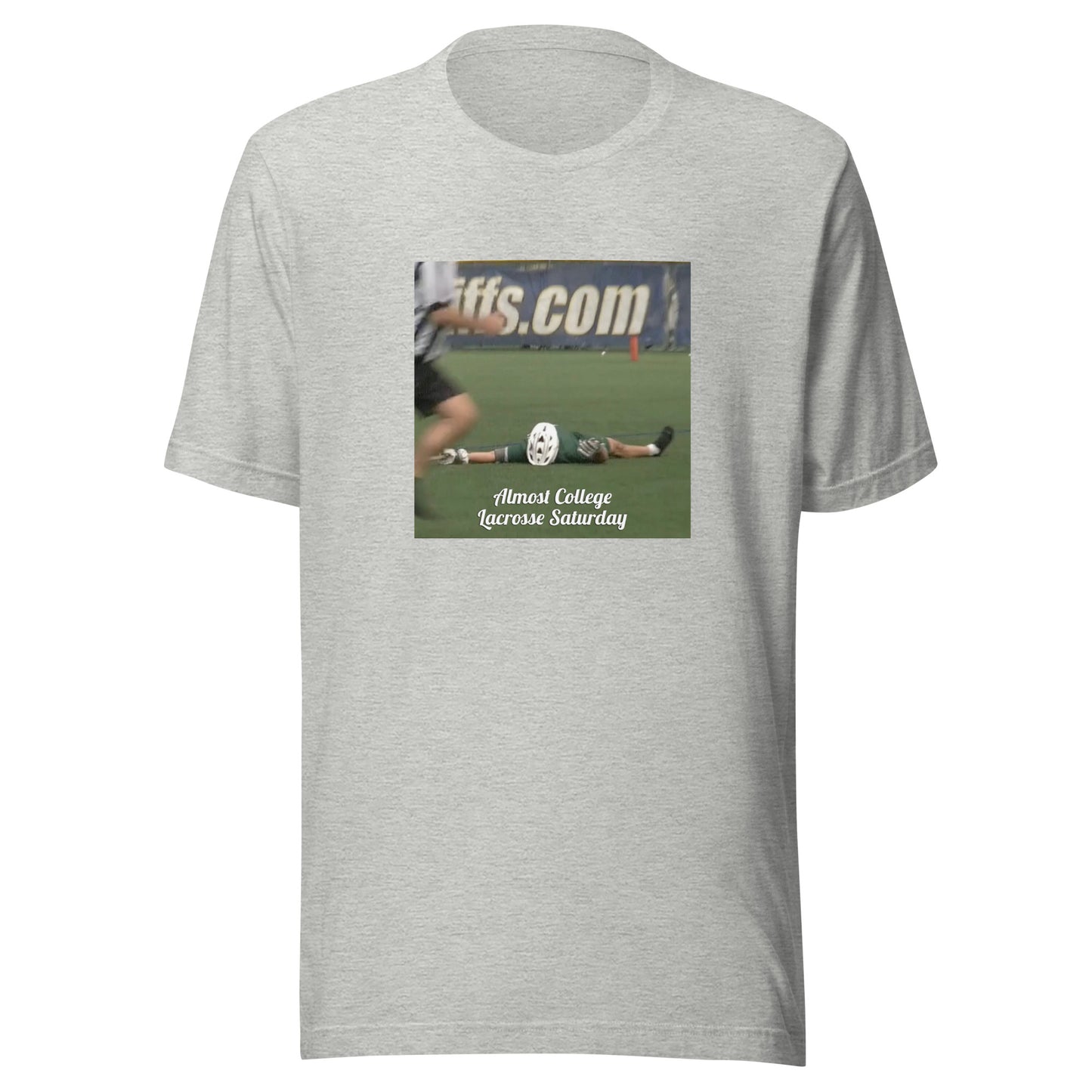 Adult No Context Lacrosse B+C T-shirt