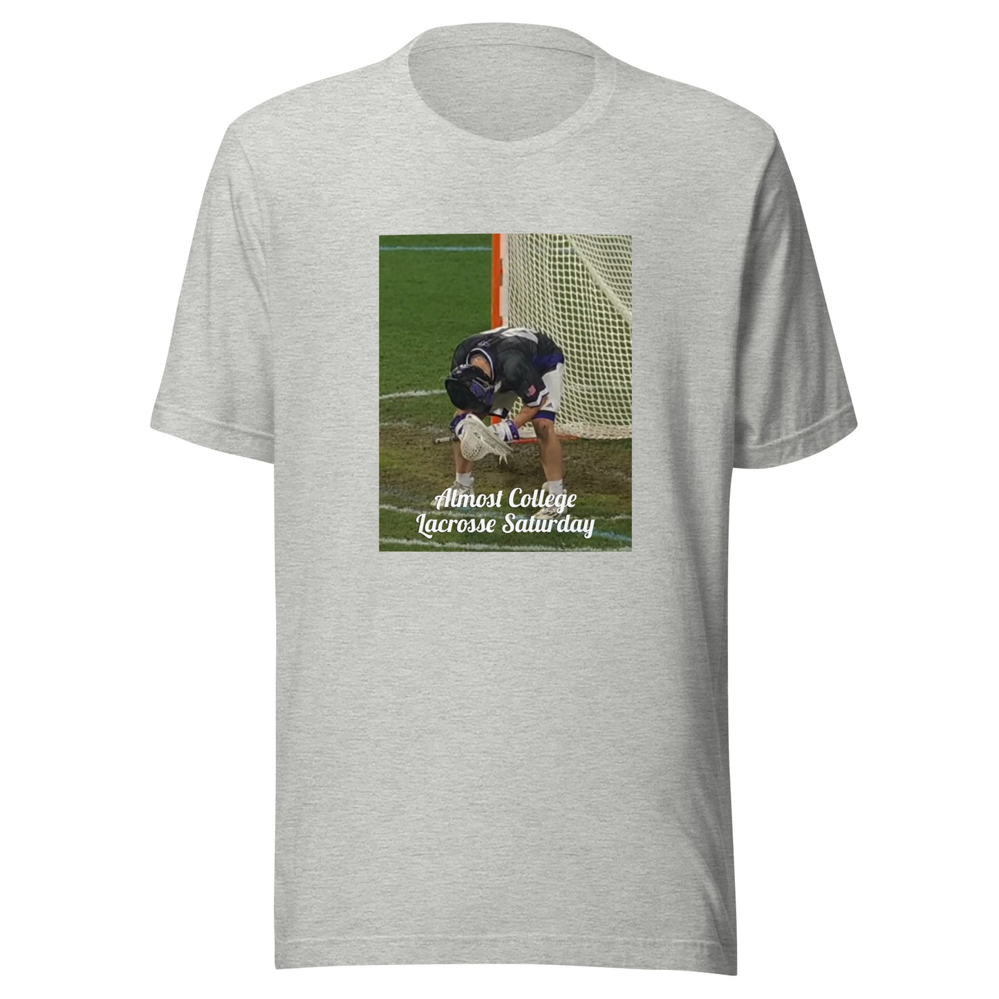 Adult No Context Lacrosse B+C T-shirt