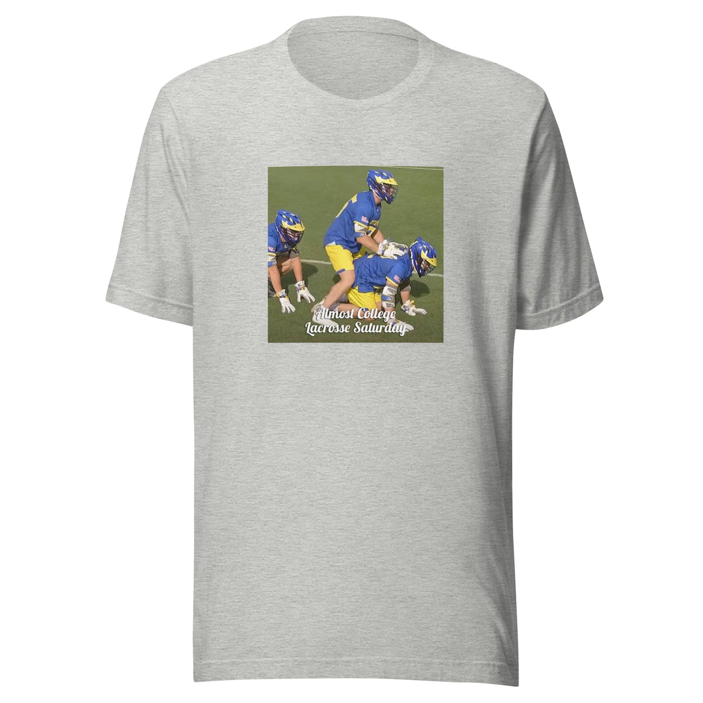 Adult No Context Lacrosse B+C T-shirt