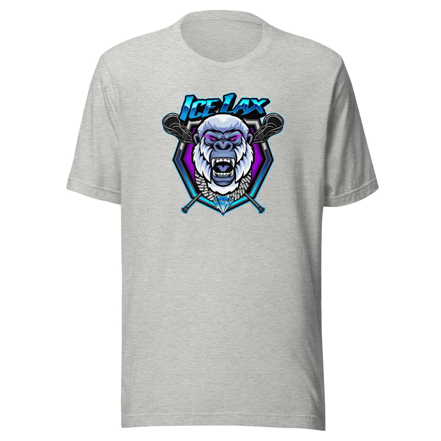 Adult ICE LAX Bella + Canvas T-shirt