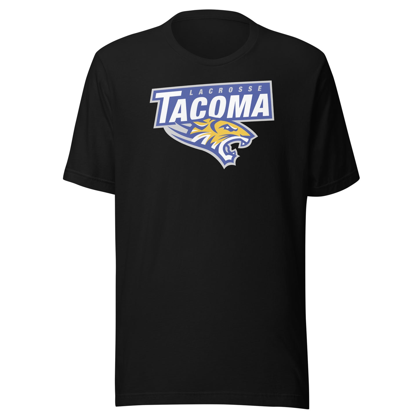 Adult Tacoma Tigers Lacrosse Bella + Canvas T-shirt