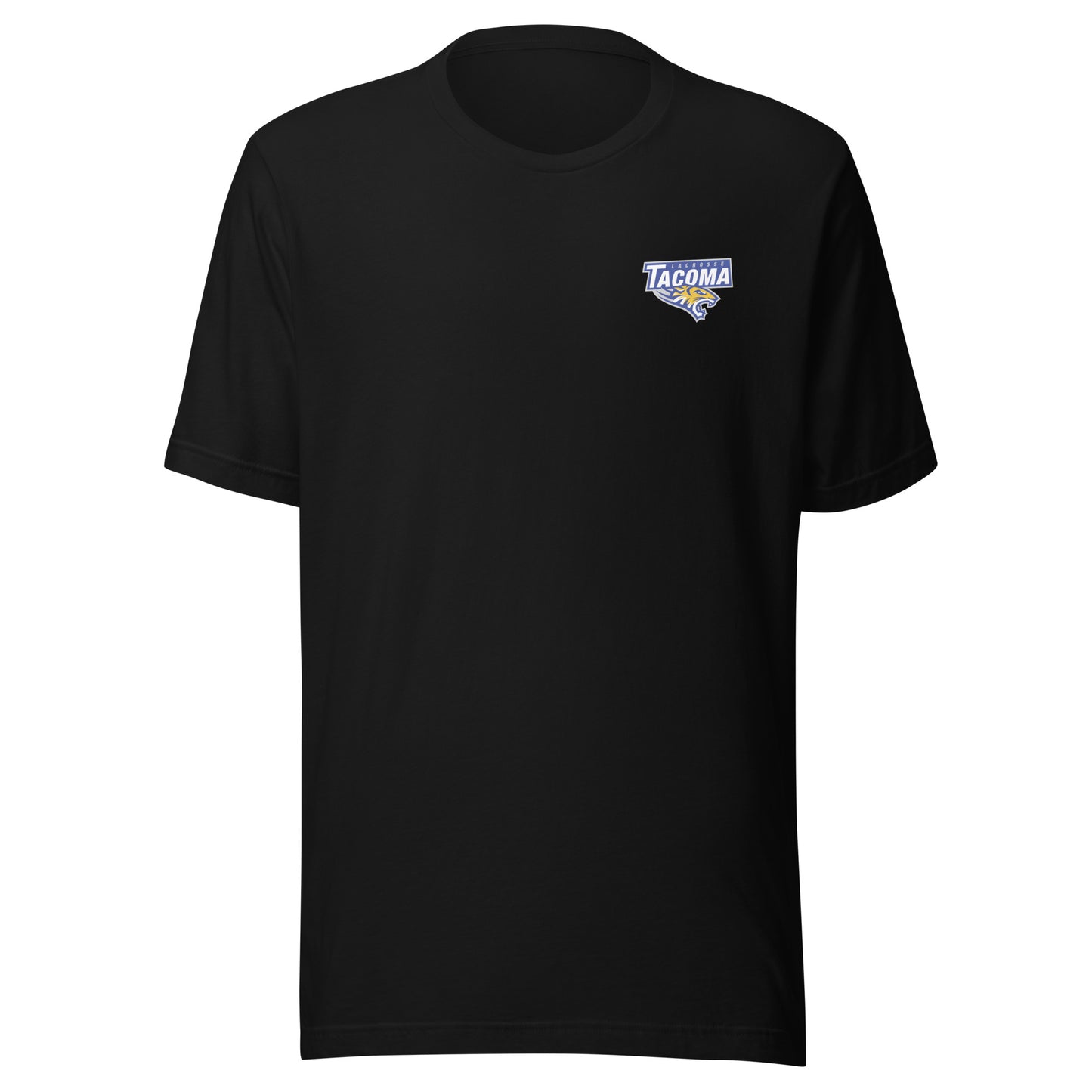 Adult Tacoma Tigers Lacrosse Bella + Canvas T-shirt
