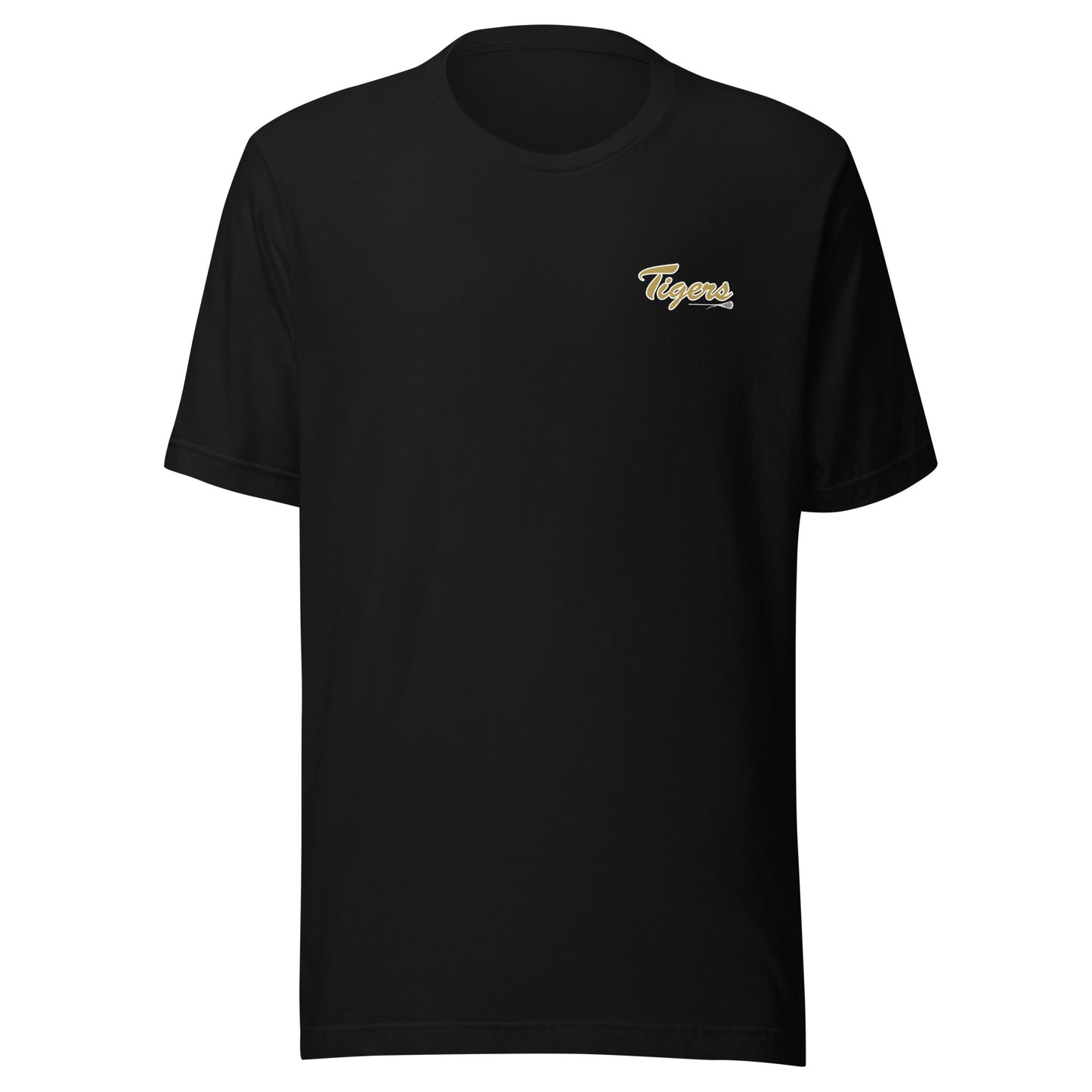 Adult Drip Tigers Lacrosee Bella + Canvas T-shirt