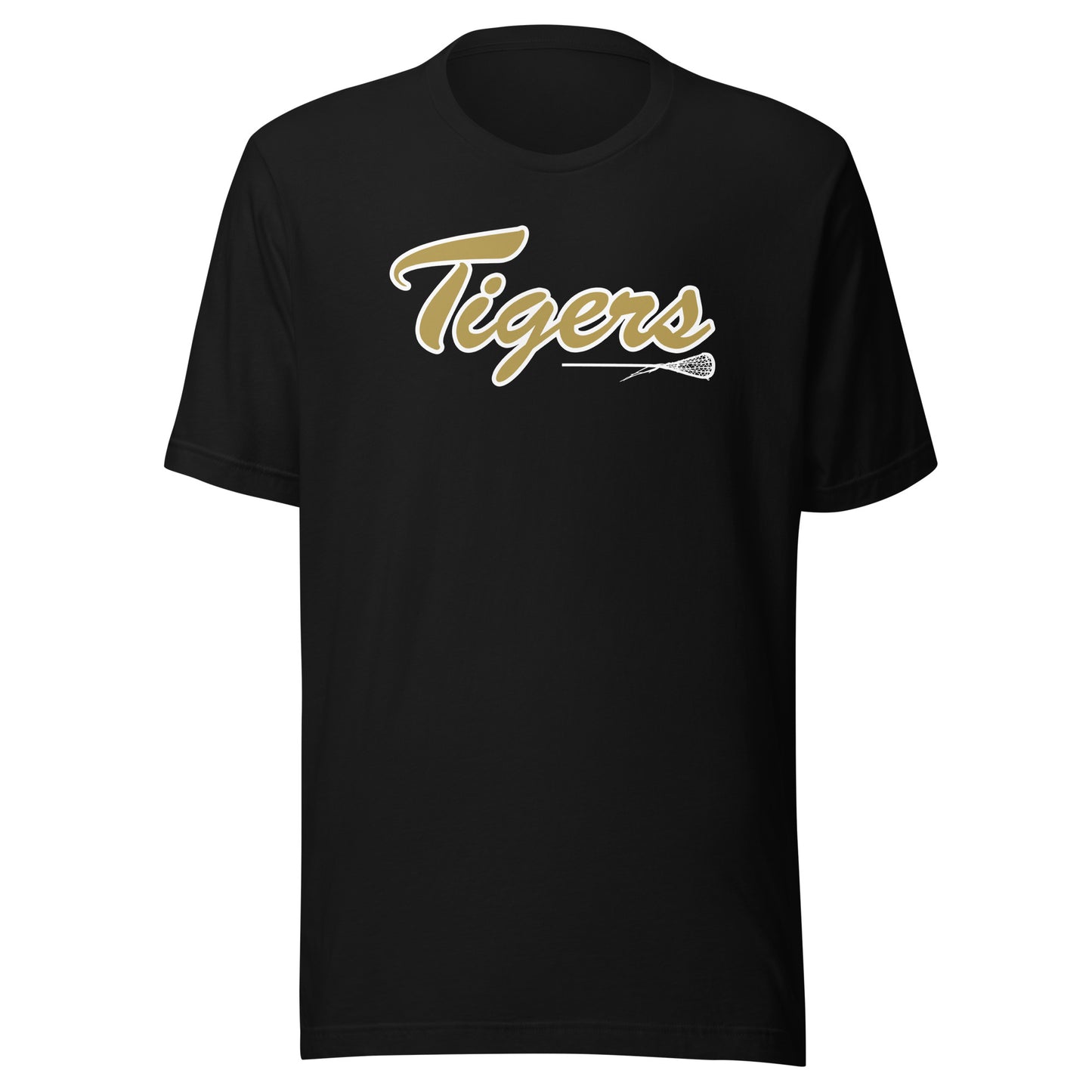 Adult Drip Tigers Lacrosse Bella + Canvas T-shirt