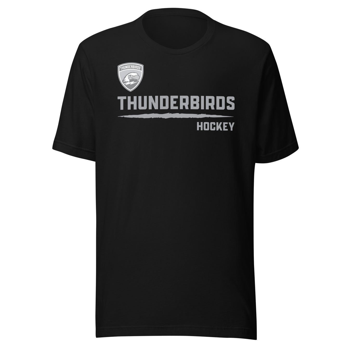 Adult Thunderbirds Hockey Bella + Canvas T-shirt