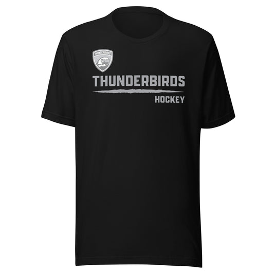 Adult Thunderbirds Hockey Bella + Canvas T-shirt