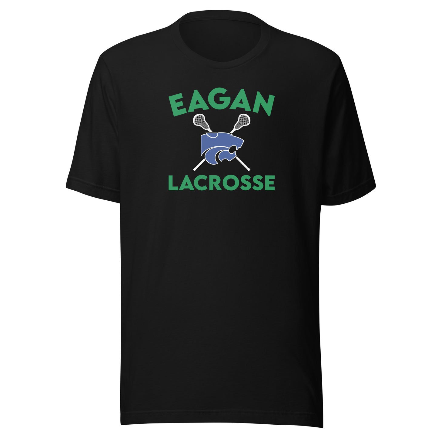 Adult Eagan Lacrosse Bella + Canvas T-shirt
