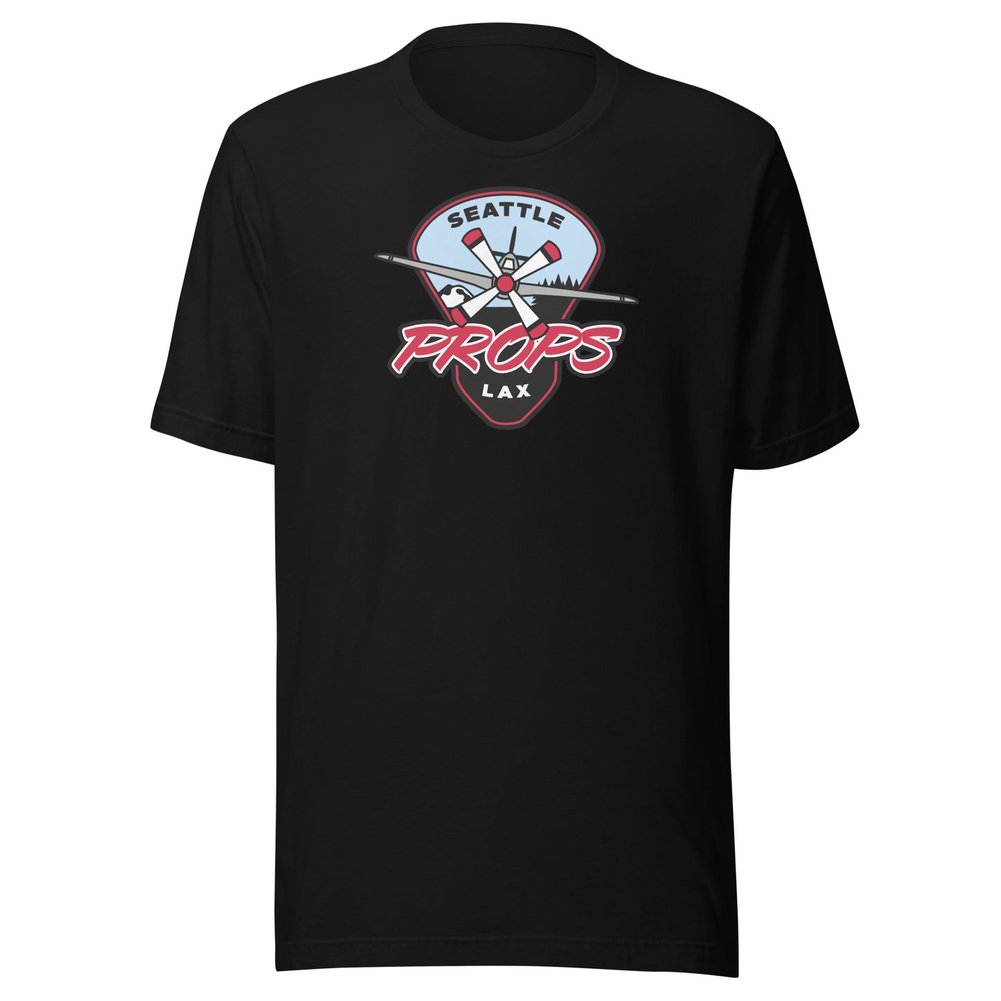 Adult Seattle Props Lacrosse Bella + Canvas T-Shirt