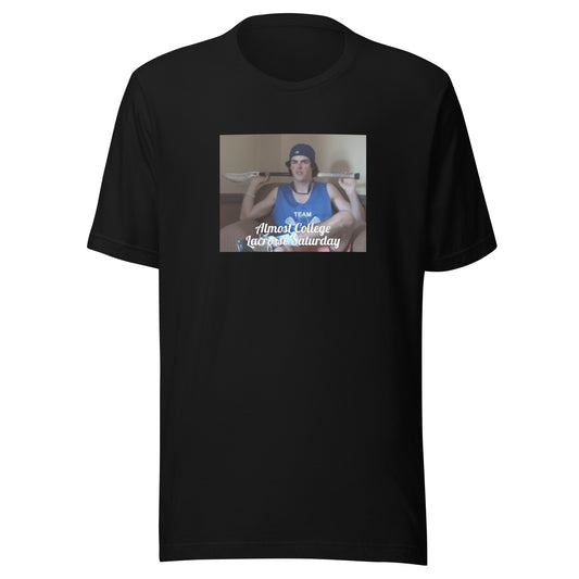 Adult No Context Lacrosse B+C T-shirt