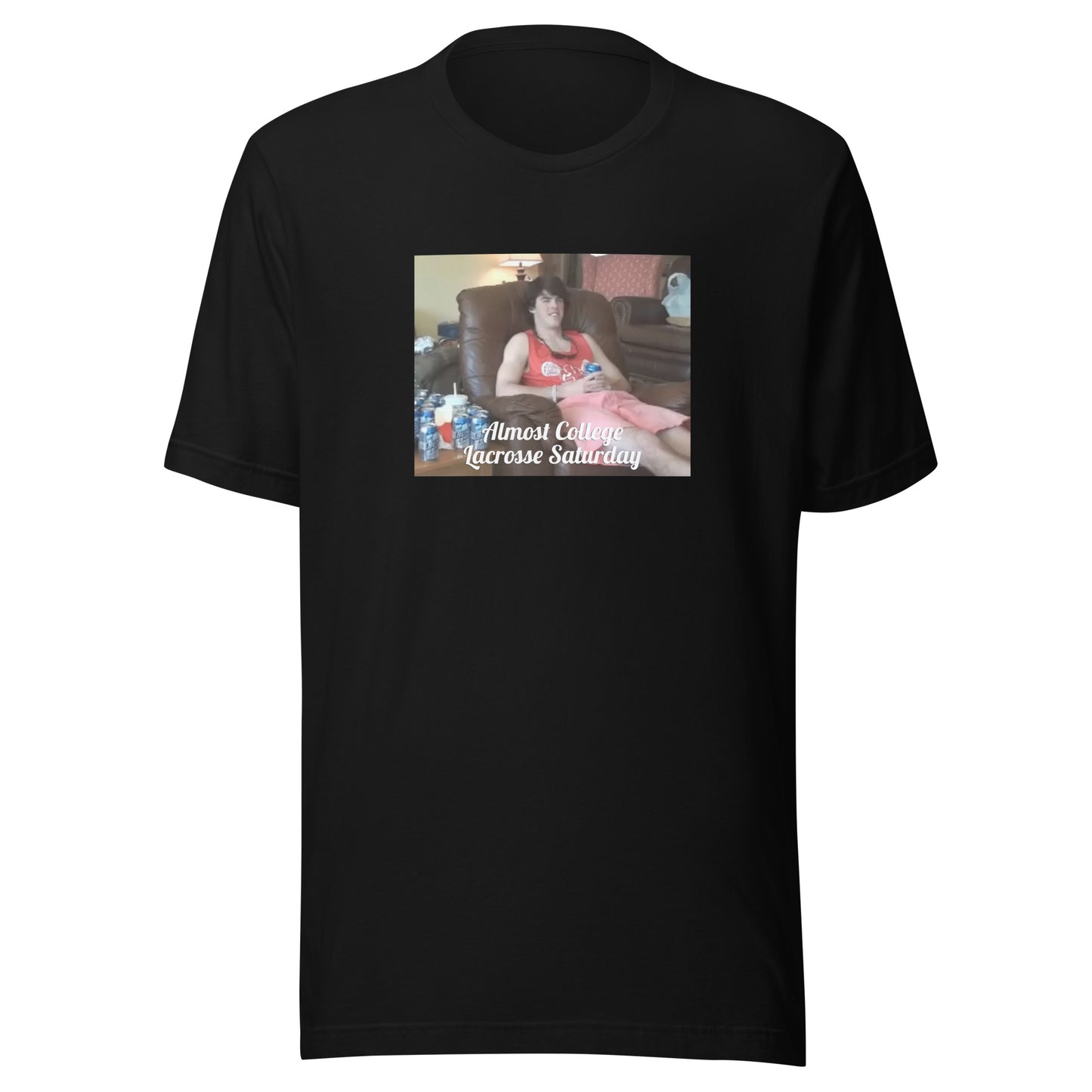 Adult No Context Lacrosse B+C T-shirt
