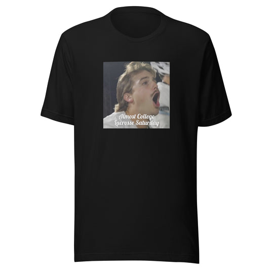 Adult No Context Lacrosse B+C T-shirt