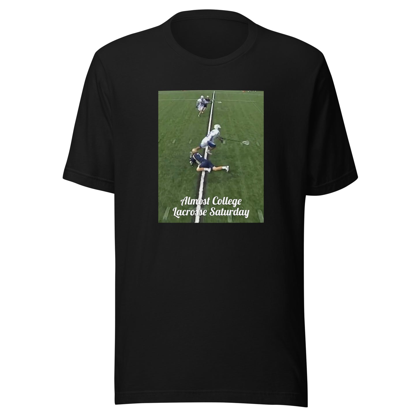 Adult No Context Lacrosse B+C T-shirt