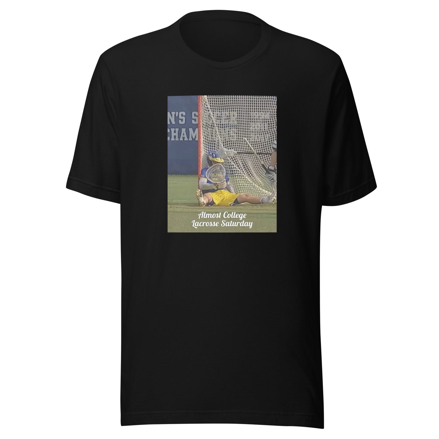 Adult No Context Lacrosse B+C T-shirt