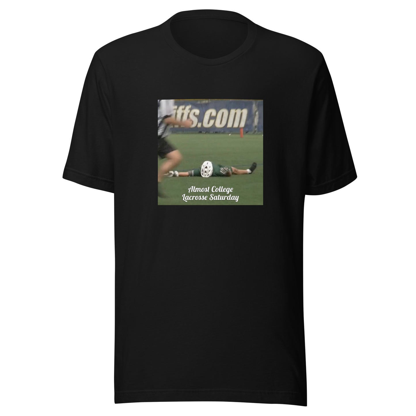Adult No Context Lacrosse B+C T-shirt