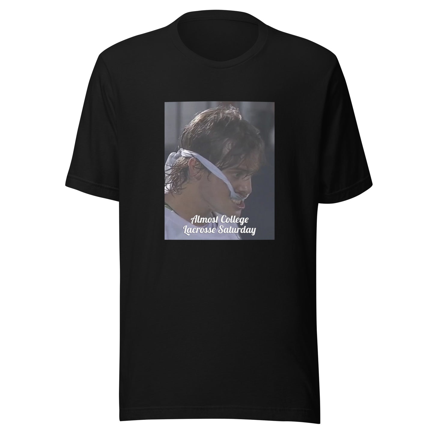 Adult No Context Lacrosse B+C T-shirt