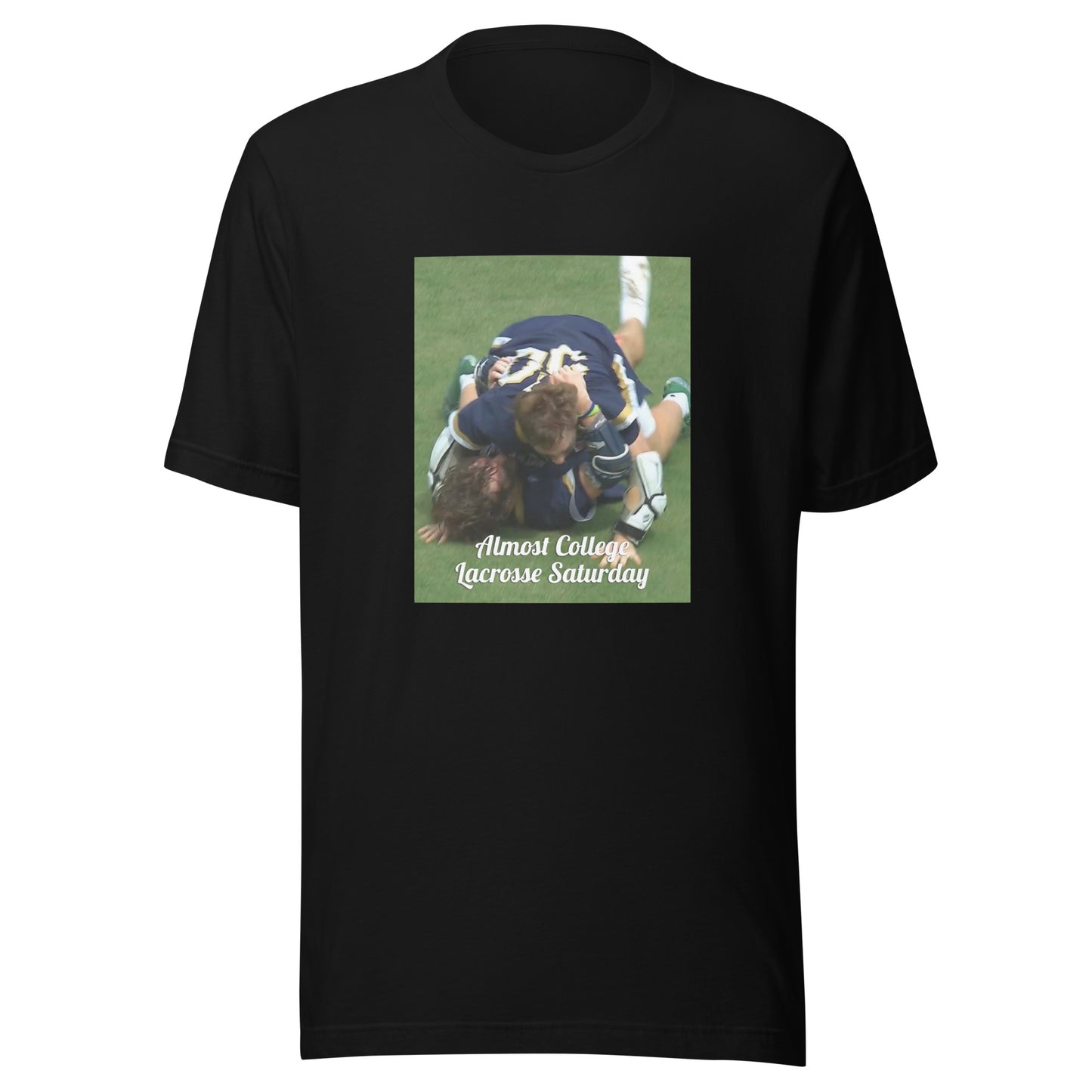Adult No Context Lacrosse B+C T-shirt