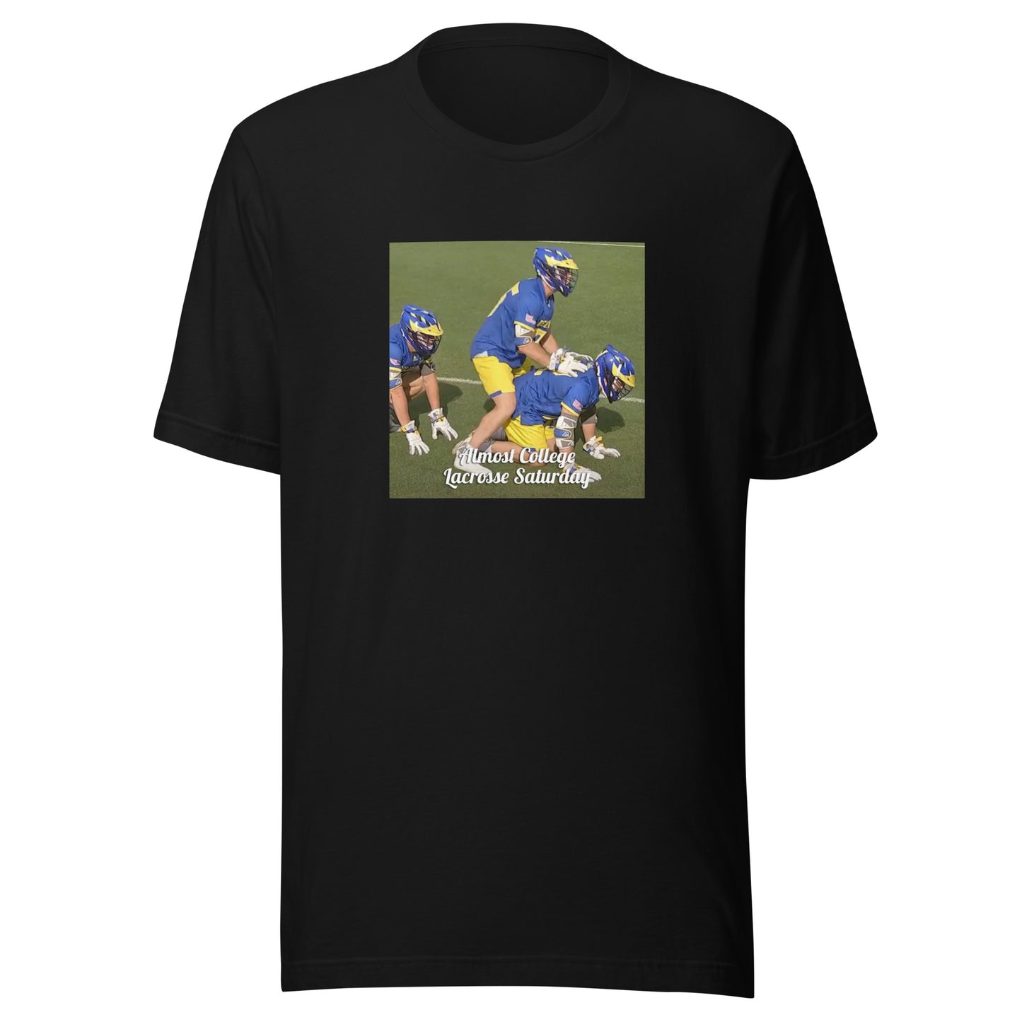 Adult No Context Lacrosse B+C T-shirt