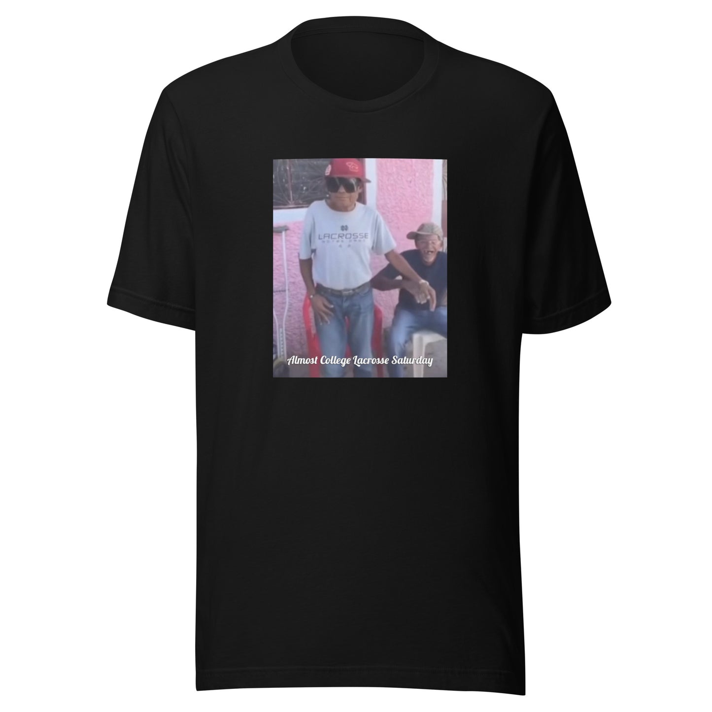 Adult No Context Lacrosse B+C T-shirt