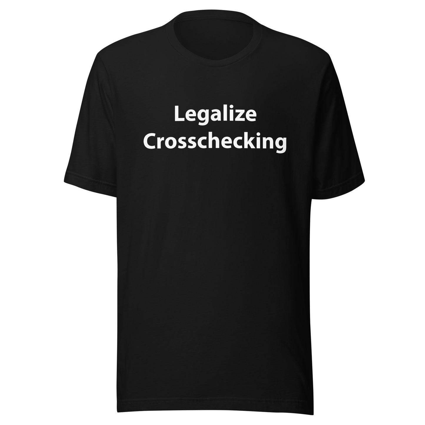 Adult No Context Lacrosse B+C T-shirt