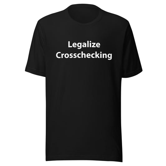 Adult No Context Lacrosse B+C T-shirt