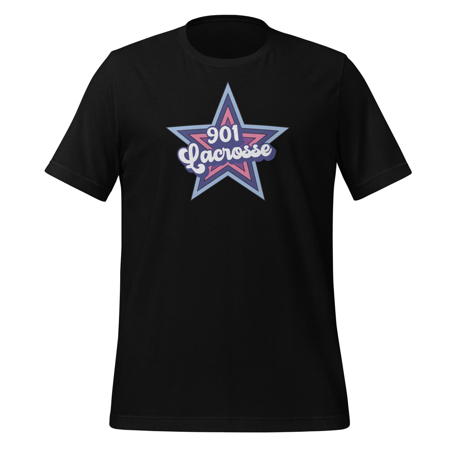 Adult Stars 901 Lacrosse Bella + Canvas T-Shirt